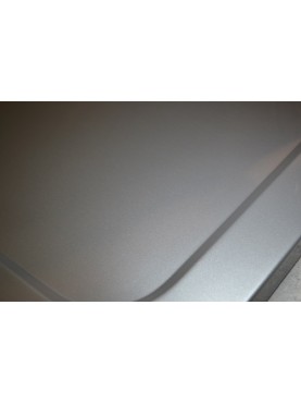Diamond 35mm 800 x 800 Silver Grey Square Stone Slimline Shower Tray & Chrome Fast Flow Waste - DS8080S