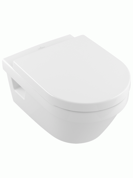 Villeroy & Boch Architectura 37x53cm Wall Mounted Rimless Pan White - 5684R001