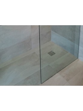 Diamond 1050 x 1050 Square Wet Room Tray for Tiled Floors - D02ST2